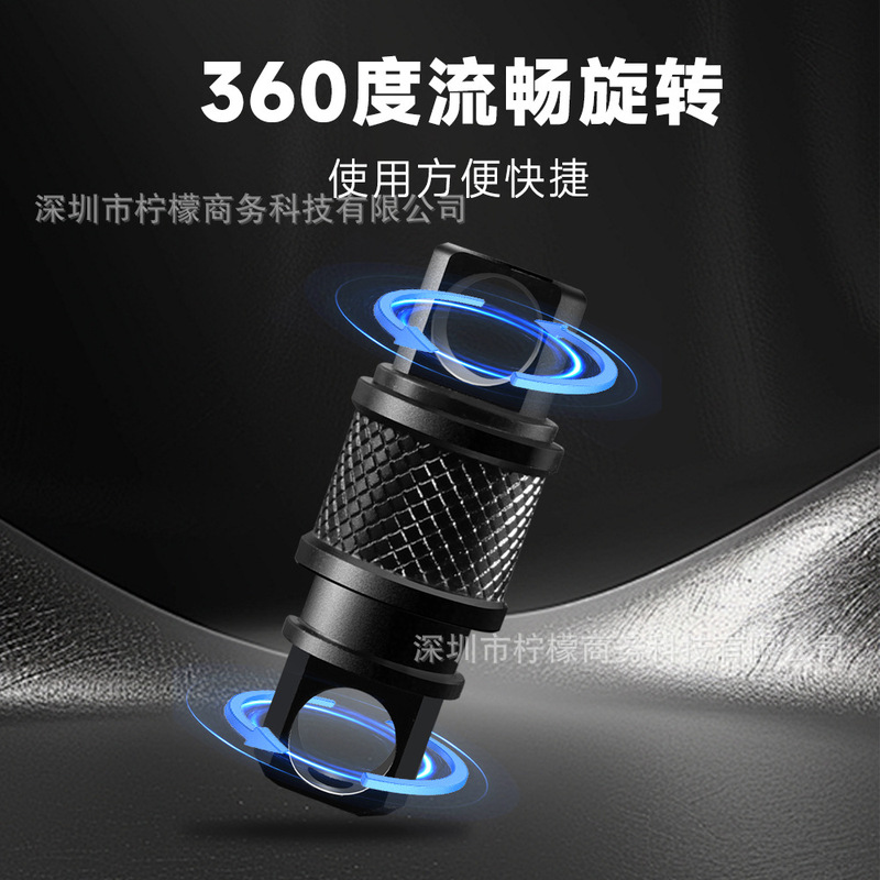 アルミ合金万能バックル360度回転バックル取り外し可能で便利な多機能収納バックル多目的ストラップ|undefined