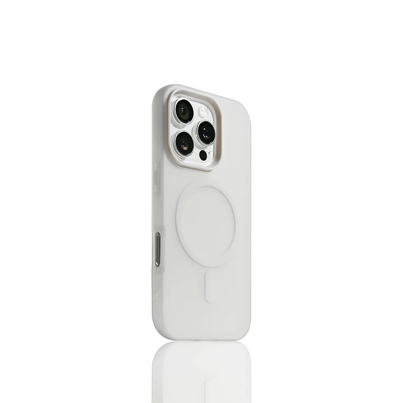 肌に優しい磁気吸引ゼリーシェルツーインワン Apple 16 携帯電話ケース iphone15 保護カバー 14 大穴落下防止|undefined