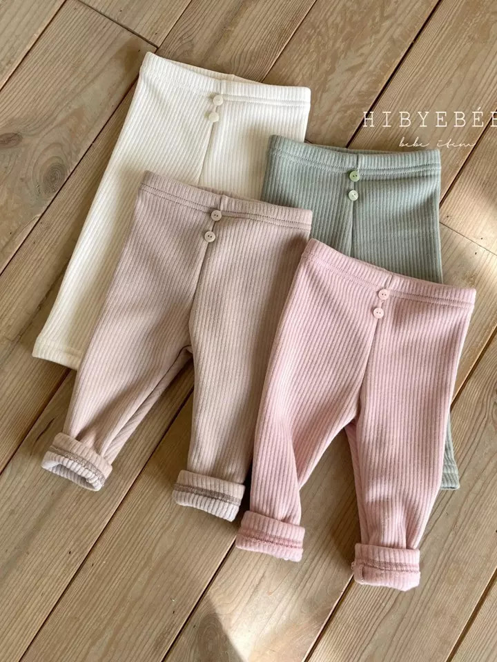 Los niños de primavera y otoño leggings estilo coreano ropa los niños engrosados pantalones bebé niña caliente grande PP color sólido pantalones primavera ropa