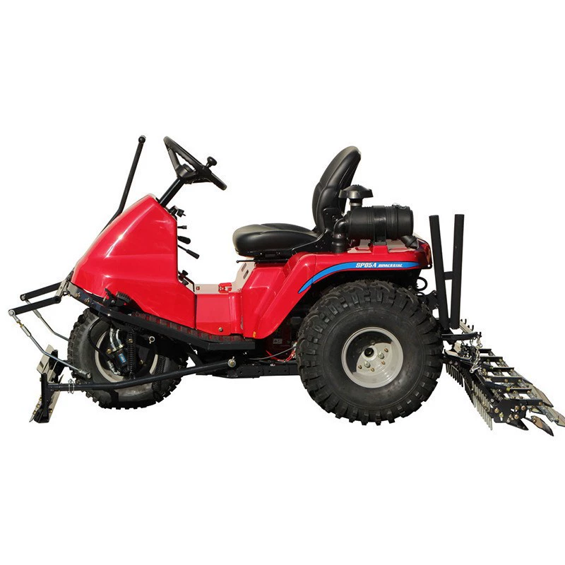 Самоходная машина для рыхления песка на газоне, бензиновая широкопроходная машина для рыхления песка, оборудование для ухода за газонами на гольф-поле