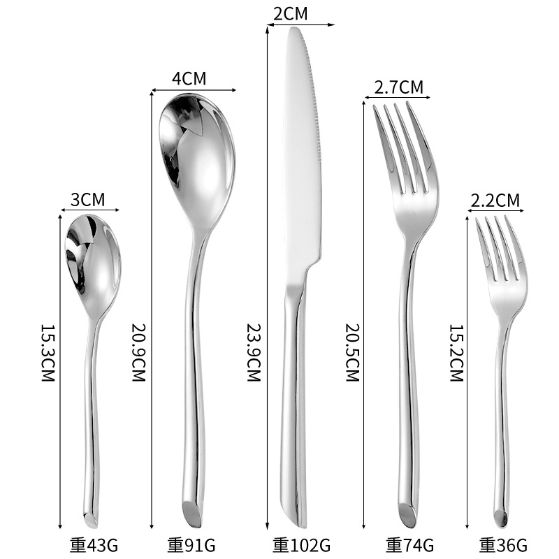 실버 말굽 손잡이-5개 세트