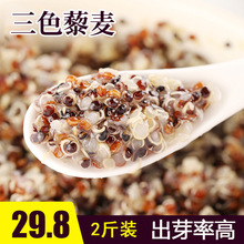 500g*2三色藜麦白红黑一级黎米五谷杂粮麦米青海粗粮代餐2斤