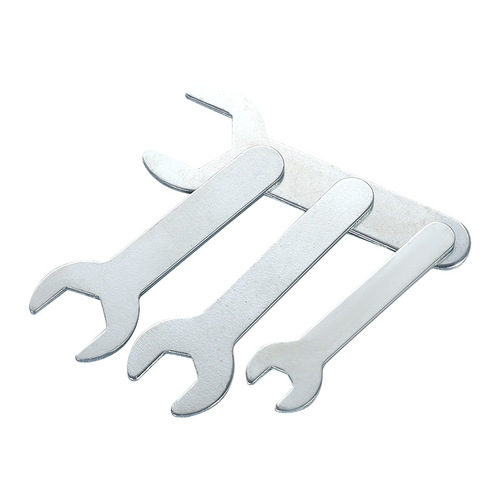 Galvanized iron sheet thin furniture household appliances open wrench single sided wrench simple single head open wrench small wrench
