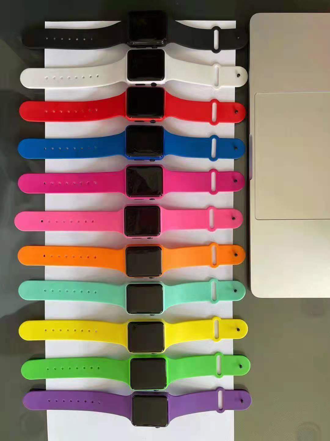 Apple, children's fashionable creative electronic watch for men and women, for beloved 2