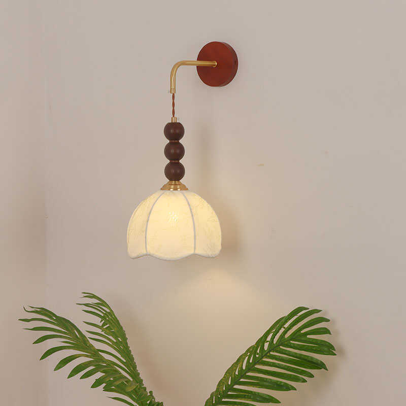Lámparas pequeñas Meing estilo francés candelabro lights campos petrolíferos pastoral lámpara de cabecera mesa de comedor bar crema cabecera sur