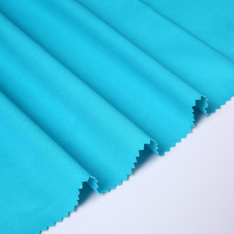 Fábrica excelente algodón de color spandex tela mezclada ropa suave elástica tela de twill barata y durable cara gris image 4