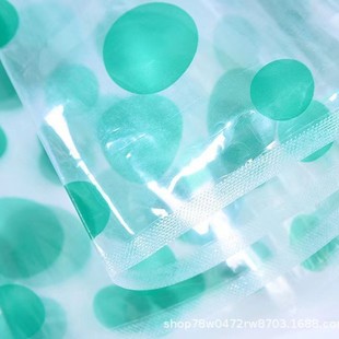 Factory wholesale color transparent mesh film EVA printing raincoat umbrella film clothing clothing packaging bag
