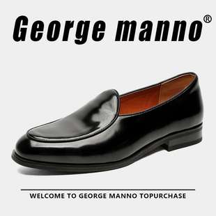 Men's Loafers 2025 Spring/Summer Korean Style Versatile Men's Shoes Height-Increasing Casual Slip-On Business Leather Shoes