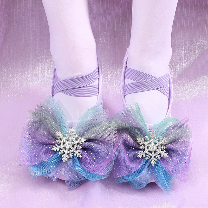 Новые атласные танцевальные туфли Aisa Ice Snow Princess Dance Shoes Ballet Dance Show Girl Форма Кошка Когти 8052