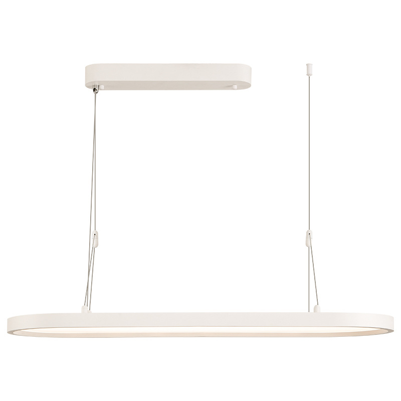 Lámpara del restaurante de protección de ojos ultra brillante moderna minimalista y creativa de arte de barra larga del restaurante de barra de lámpara 486L