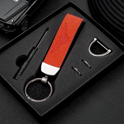 Keychain | Motorcycle Key - orange-motorcycle-keychain-harley