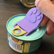 跨境Cat Food Can Opener 3D打印宠物猫狗瓶罐头开瓶器便携式工具