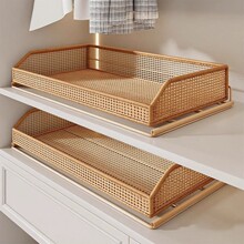 包包收纳神器衣柜台面拉篮抽屉式置物架大容量手提包皮包展示托架