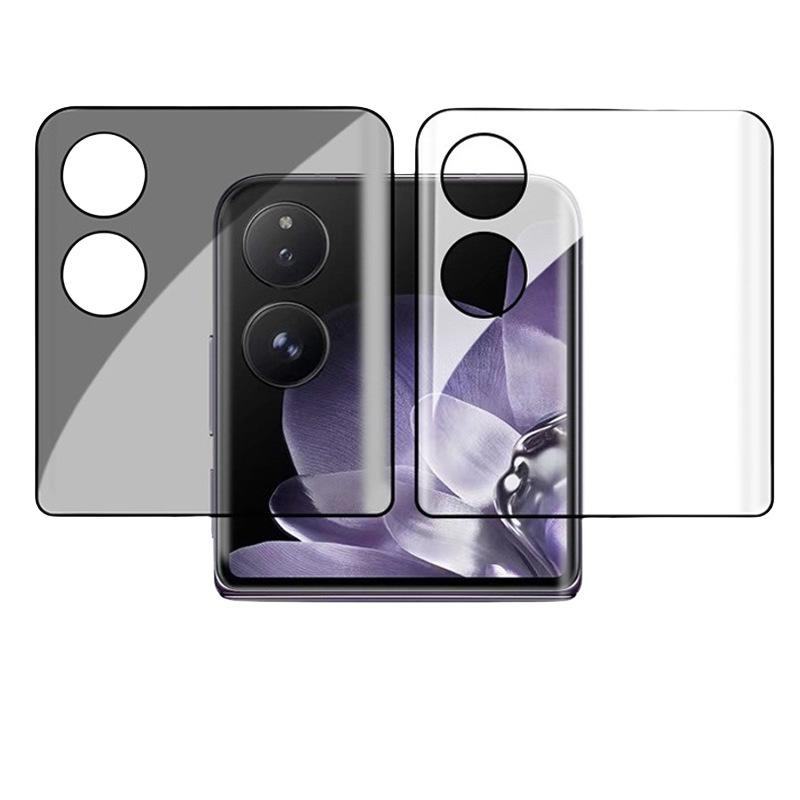 Aplicable a la máquina plegable Xiaomi MIXFLIP2 película de pantalla exterior curva pantalla de alta definición película endurecida a prueba de vista película de lente 3D
