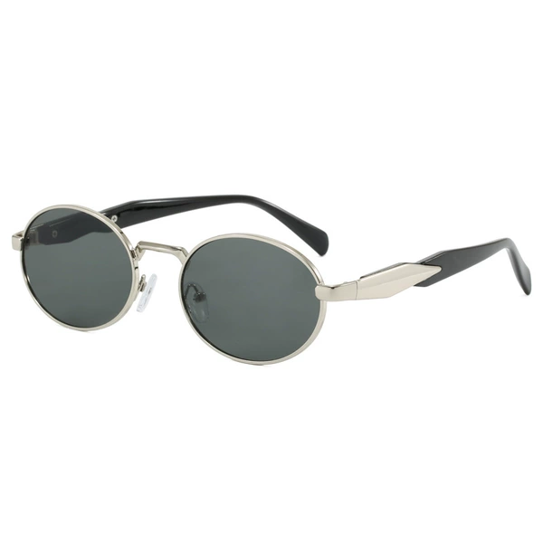 Silver frame full gray film