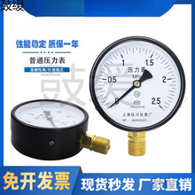 上仪川仪表 Y40/Y60/Y100/Y150/Y200/Y250径向真空压力表正负压