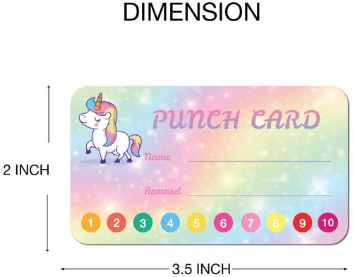 50张/包5*9厘米课堂奖励卡适合教师和学生的行为奖励卡