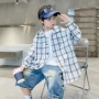 大童新款格子夏季防晒服