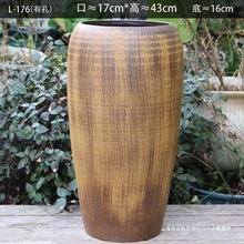 花陶瓷种花盆多肉盆特大号粗简约大口径土陶高筒法师老桩花盆其他