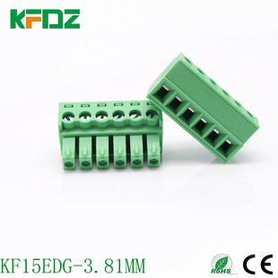 Plug-In Pcb Terminal Block Kf15Edgk3.81Mm Plug / Wholesale Digital Components Connector Socket