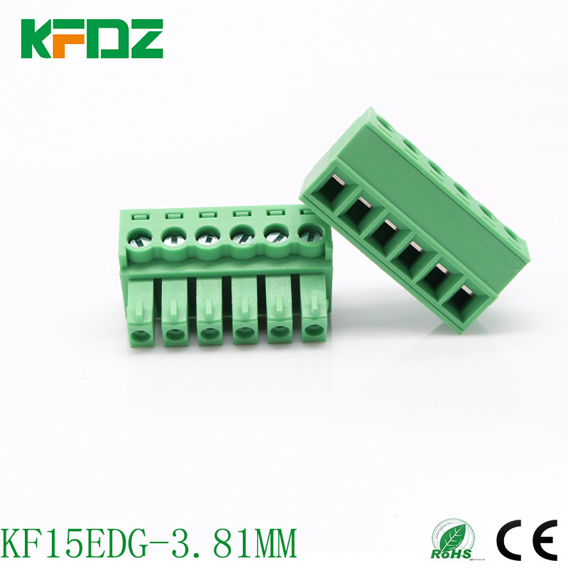 插拔式PCB接线端子KF15EDGK3.81mm插头/批发电子元器件连接器插座