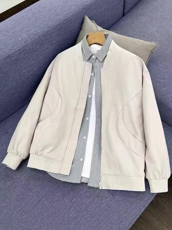 美式休闲潮牌棒球服男款外套春秋款设计感高级痞帅宽松工装夹克男|undefined