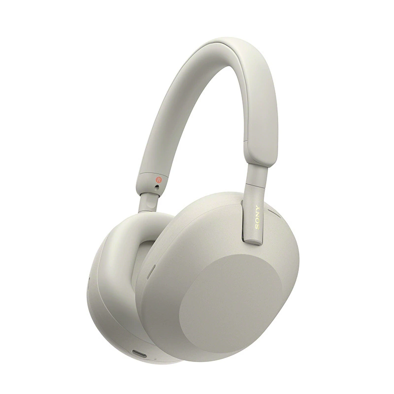 Наушники-гарнитура Sony/SONY WH-1000XM5 беспроводные по Bluetooth с шумоподавлением для настольных компьютеров и ноутбуков