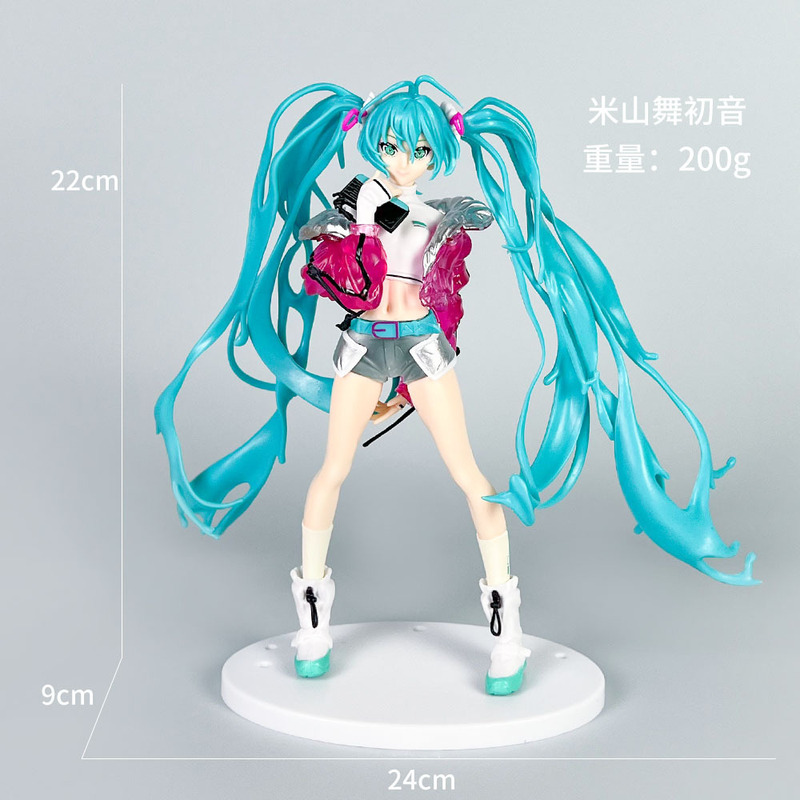 初音未来手办动漫水冰月美少女蕾姆花嫁穹妹二次元公仔模型摆件批|undefined