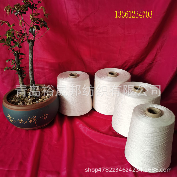 天丝棉混纺纱21支 天丝50/棉50混纺21/2支30/2支（国产天丝纱）
