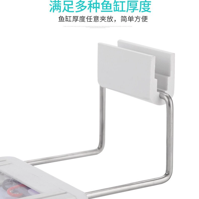 LED-освещение для аквариума с подставкой, энергосберегающее водонепроницаемое освещение, лампа, водные растения
