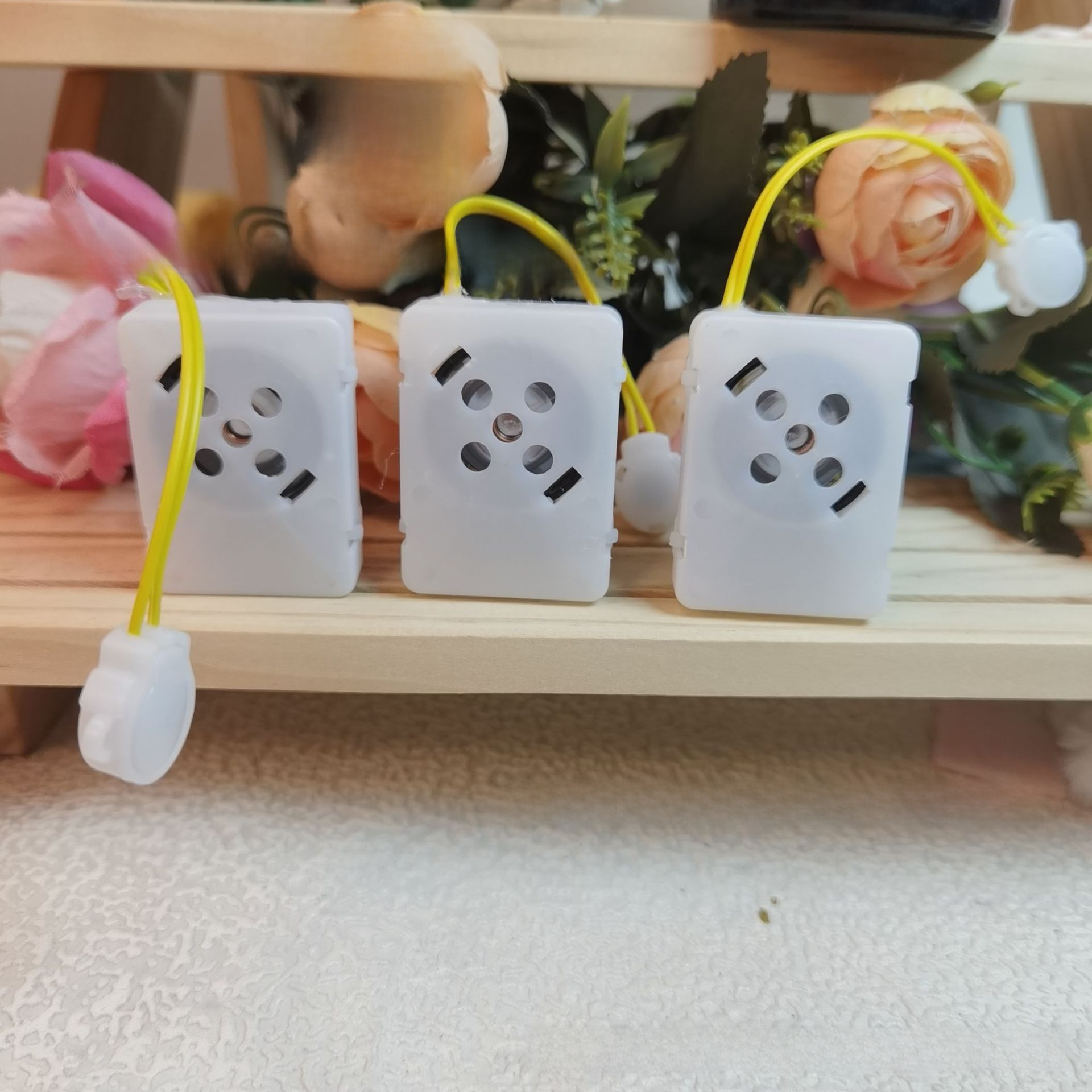 (2개) 레코더 단일 버튼 녹음 상자 음악 사운더 장난감 액세서리 녹음 기계 코어 짜기 사운드 박스 재 기록