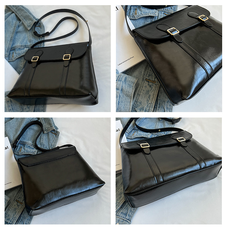 Title 6, Sac à bandoulière niche rétro pour femme, à une...