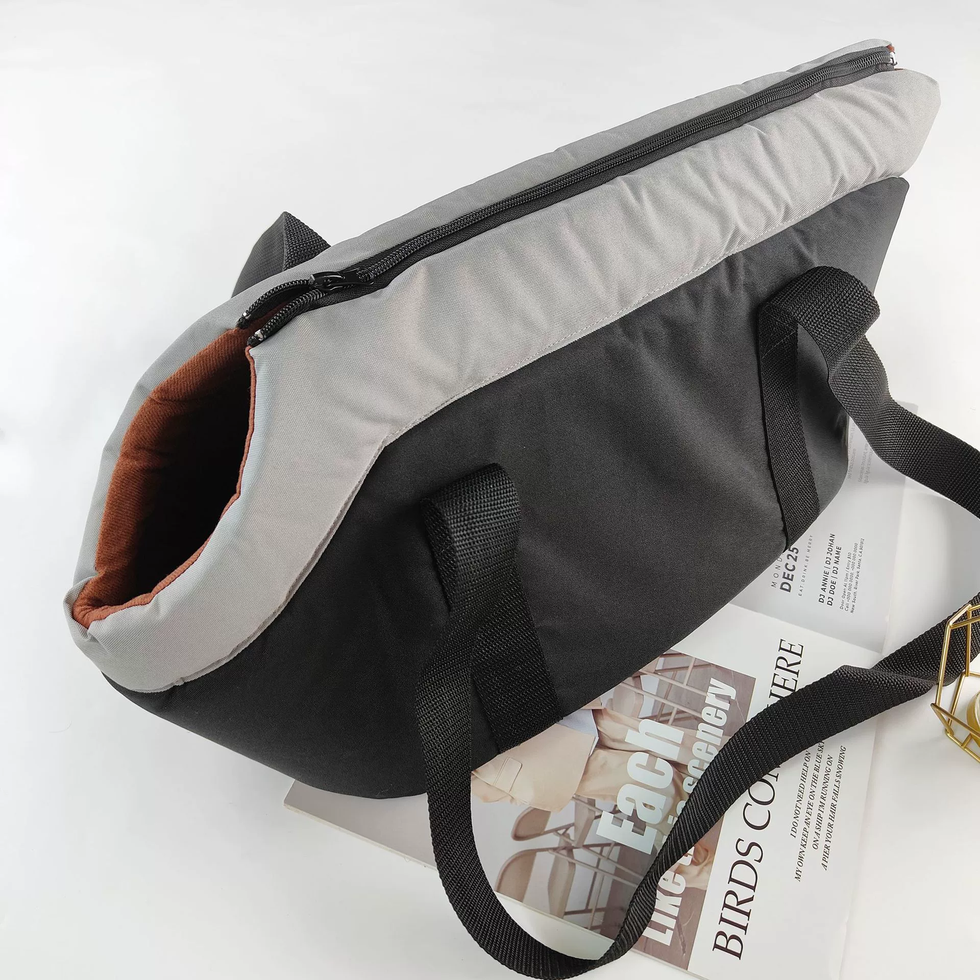 Домашние животные выходят через плечо сумка дышащая и удобная сумка на плечо для домашних животных