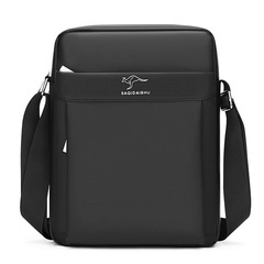 クロスボーダーの新しいオックスフォード布メンズビジネス通勤ショルダーバッグトレンディな多用途クロスボディバッグ大容量カジュアルバッグ