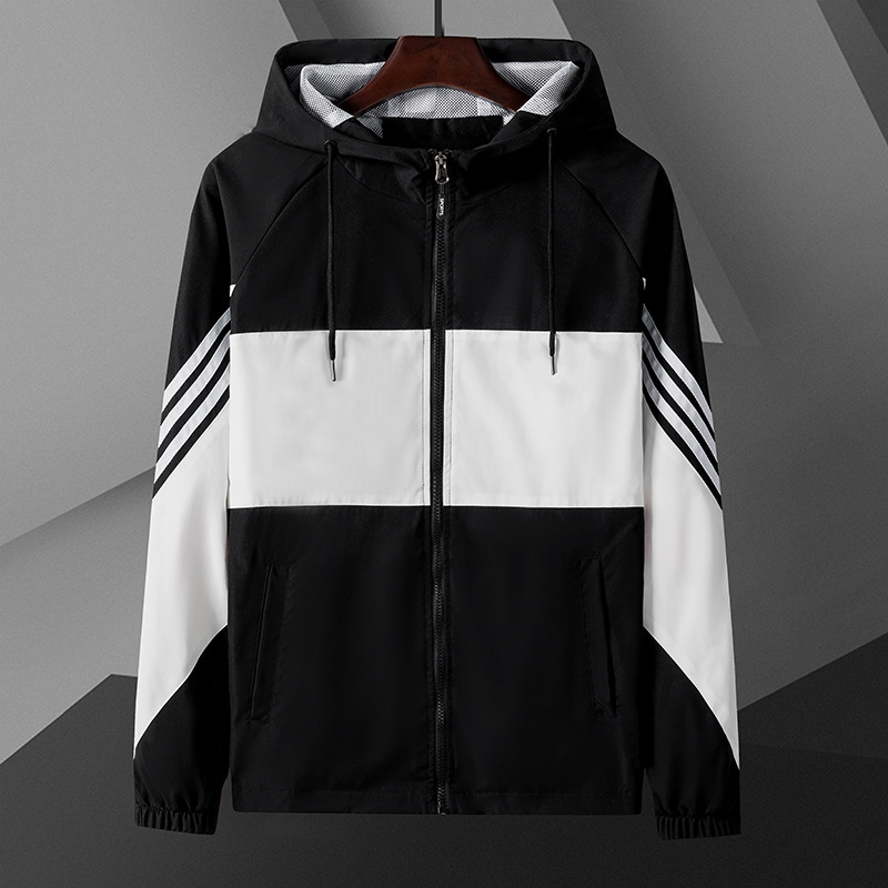 Spring/Autumn 2023 Men's Casual Jacket Fashionable All-match Trendy Youth Jacket Loose Top Hooded