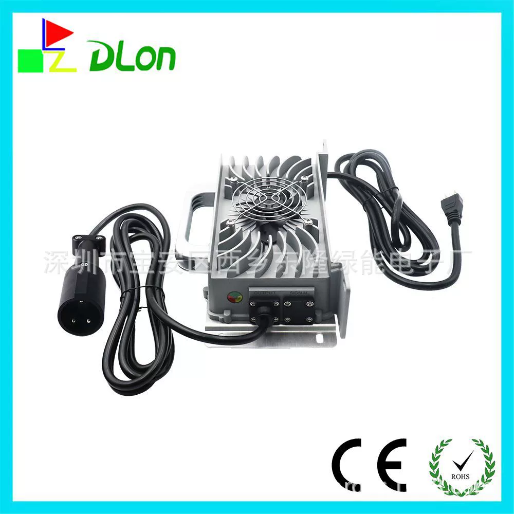 Американская тележка для гольфа 43.8V18A, водонепроницаемое зарядное устройство 36V18A, стандарт США, 110 В, большая круглая головка, трехжильный RPC