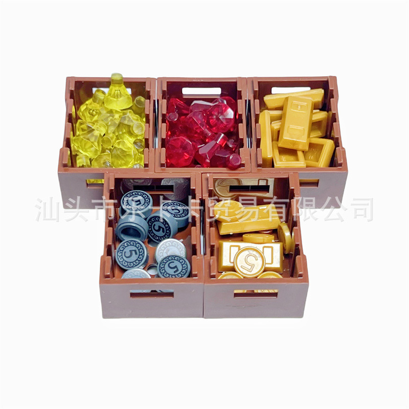 MOC シーン、食品、果物、肉、魚介類ツール、DIY ビルディングブロック、MOC 微粒子アクセサリーと互換性のある国境を越えた|undefined
