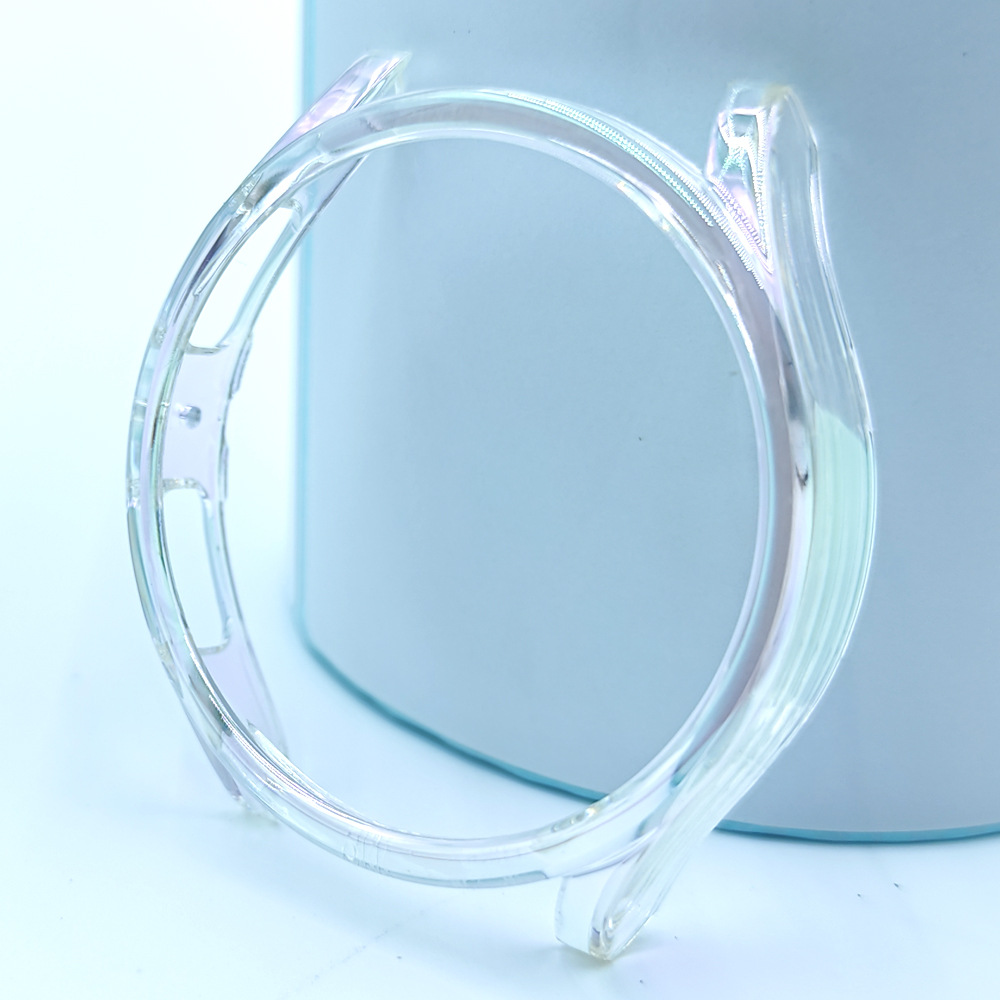 Adecuado para Samsung reloj caso Galaxy watch6 clásico caso protector PC hueco inyección de aceite funda protectora