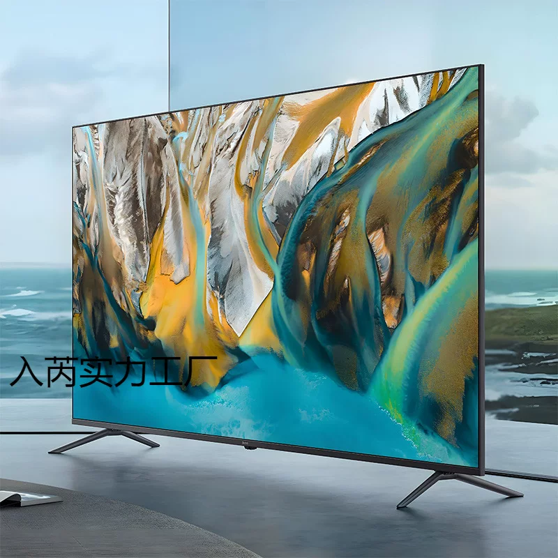 Новый 4K смарт LCD телевизор 55", 60", 70", 75", 85" для дома, с голосовым управлением и сетевыми функциями