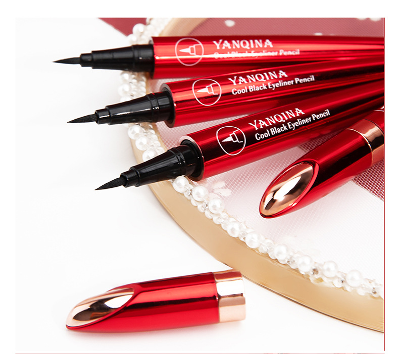 YANQINA 24H Quick-drying waterproof Eyeliner Pen, Eyeliner Ultra-fine liquid eyeliner pen, Cross-border makeup undefined