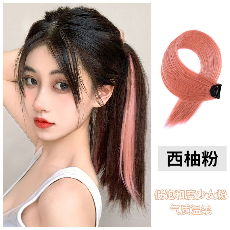 Peruca de una pieza extensión invisible de cabello de mujer, cabello de cabello image 26