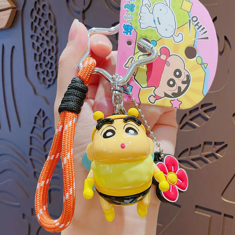 本物のクレヨンしんちゃん恋人ビスケットシリーズキーホルダーかわいいバッグペンダント車のキーチェーンギフト卸売|undefined