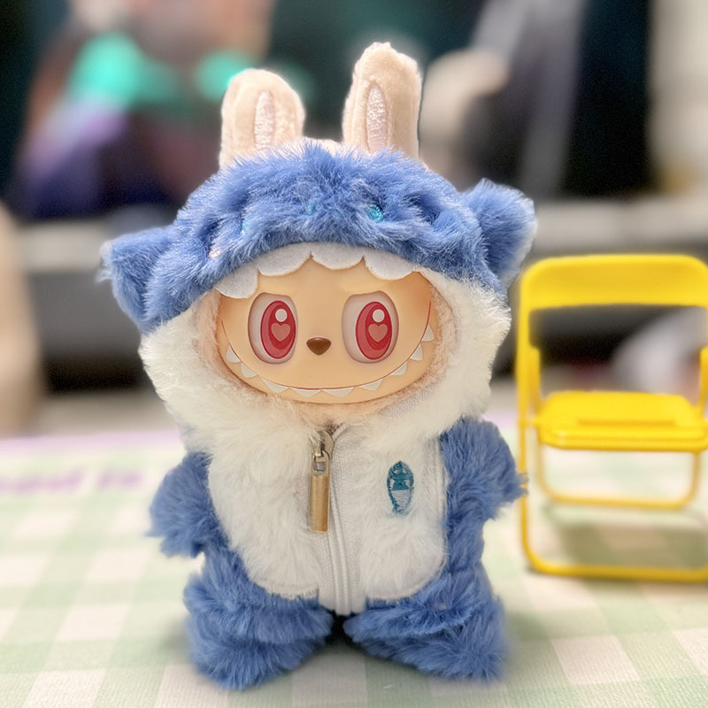 服のみ】第二世代ブラインドボックス ラブブ服 エポキシ樹脂製顔飾り ラブブ シットシットパーティーシリーズ ベビー服 可愛い|undefined