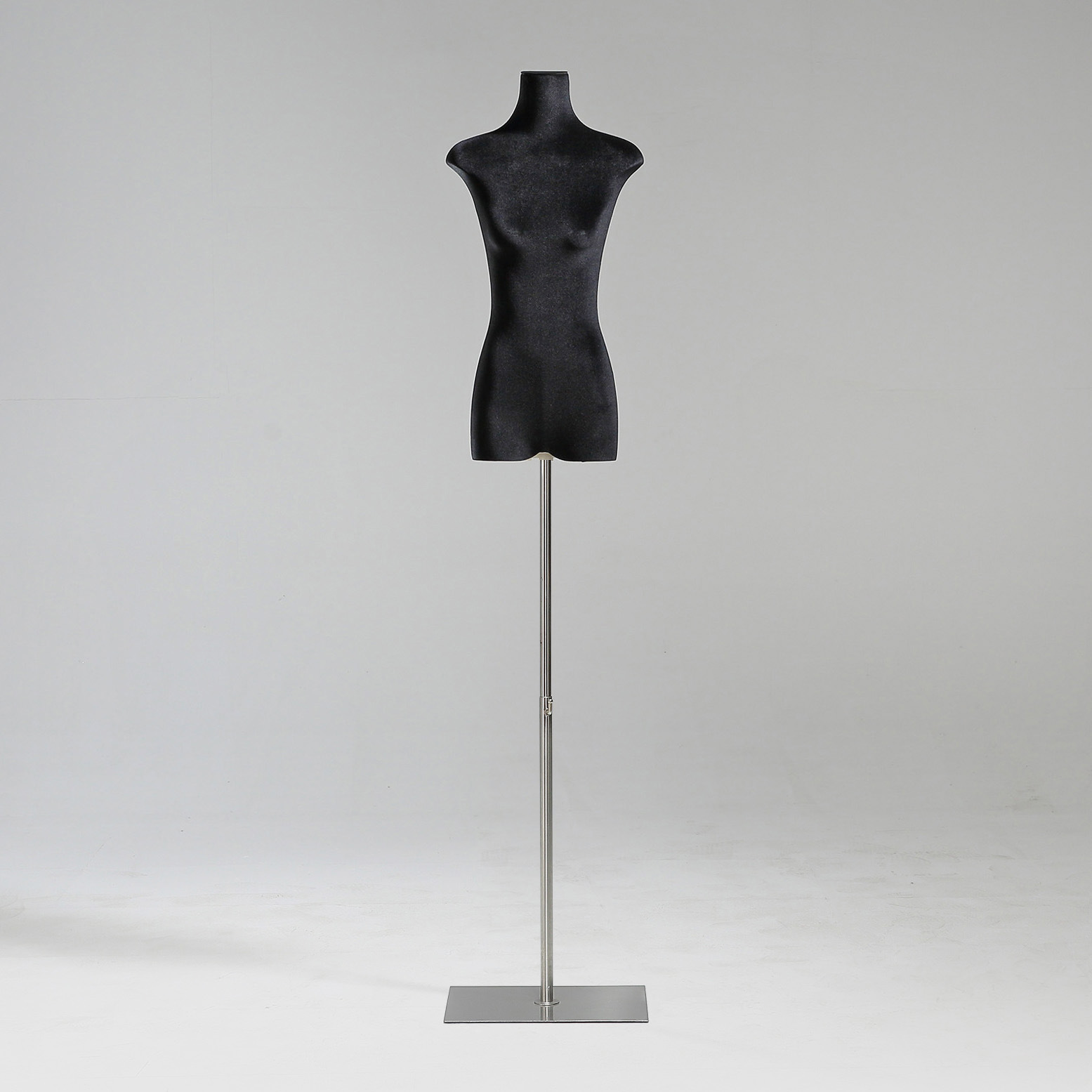 Modelo de tienda de ropa estante de exhibición de terciopelo pecho plano cuerpo plano ropa de mujer modelo de busto accesorios ventana estante modelo de plataforma image 22