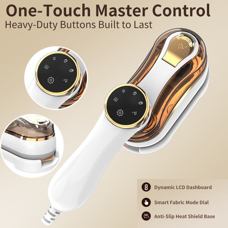 Portable Handheld Garment Steamer Household Mini Steam Electric Iron Dormitory Travel Essential Quick Preheating