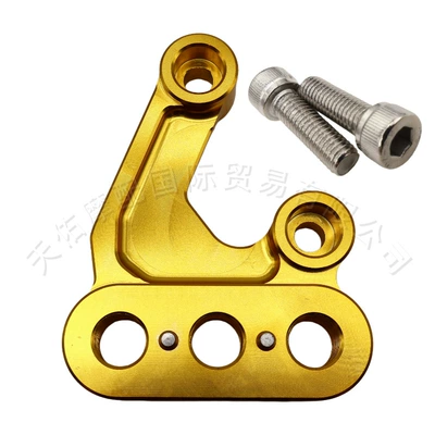 Motorcycle pedals | suitable for Sur-Ron S/X - right-gold