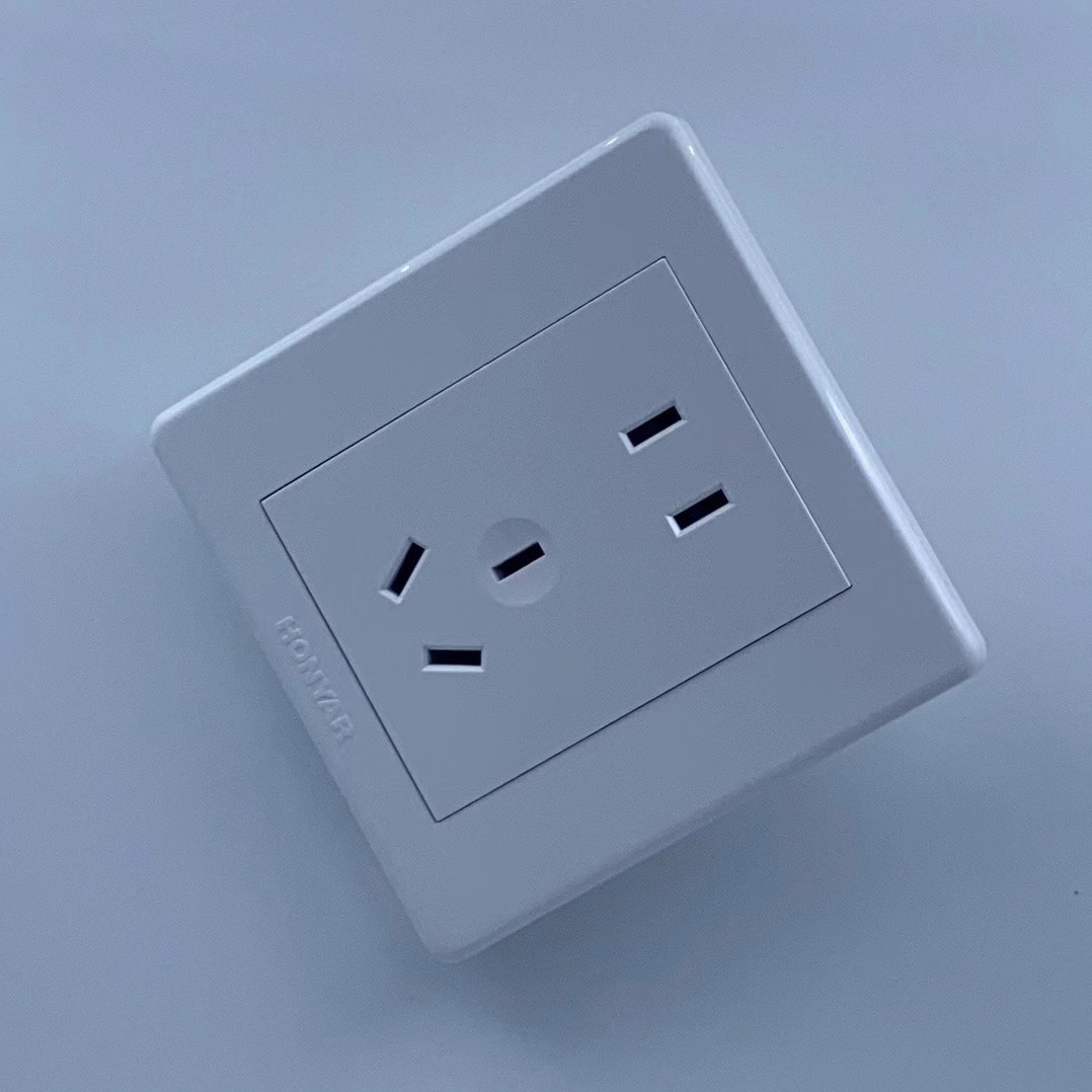 Conector de conmutación de aluminio de aluminio MEE X3 serie 86 tipo cinco agujeros dos o tres conector panel de conector escondido