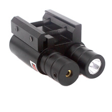 新款户外20mm低基下挂红绿蓝激光瞄准器一体激光电筒Laser sight