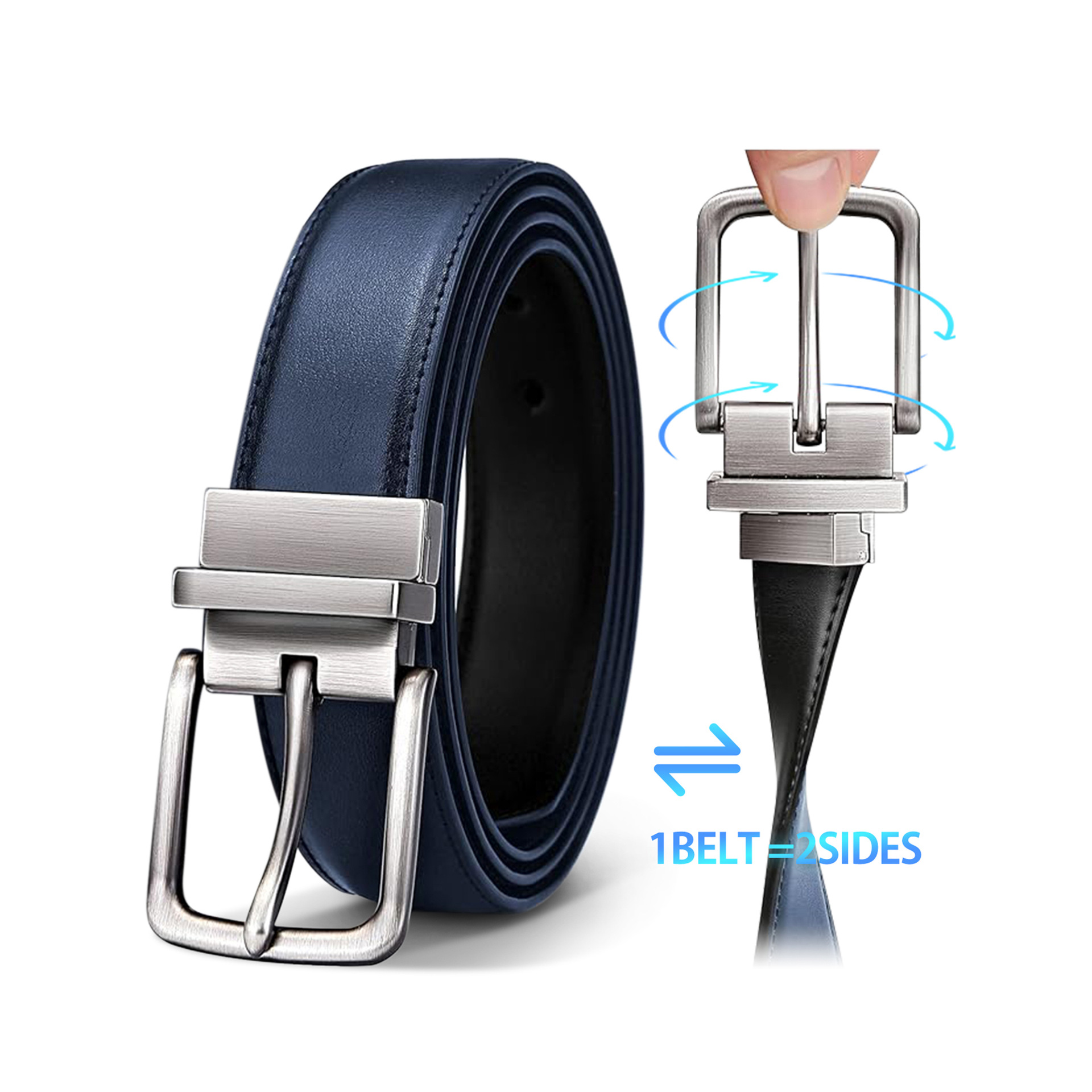 Transfronterizos Amazon retro aguja hebilla cinturón de cabeza de moda simple cinturón de tela cinturón de nylon hombre