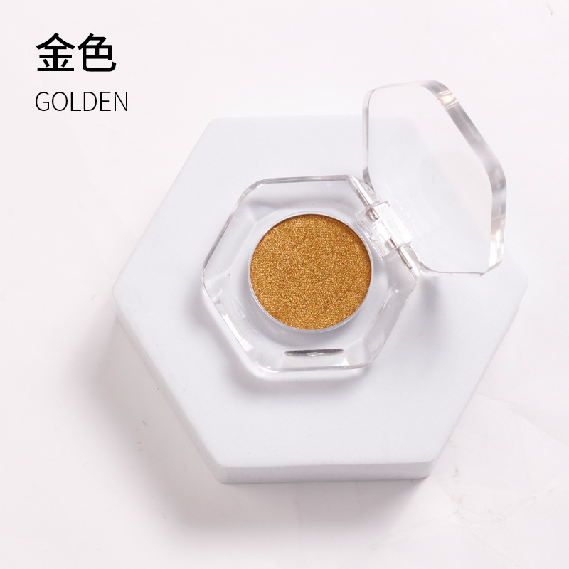 Japonés Super brillante polvo de uñas espejo de harina de titanio polvo de oro transfronterizo nuevo clavo sólido espejo mágico en polvo caja Flip transparente